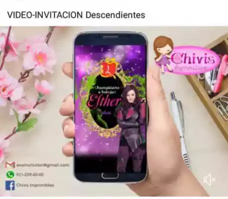 vectores plantilas INVITACION,INVITACIONES,NIñO,NIÑA,INFANTIL,DESCENDIENTES,DISNEY,